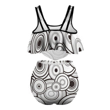 Lade das Bild in den Galerie-Viewer, Multi-Image-Druck Damen / Frauen Push-UP Bikinis Set mit Highwaist-Bikini-Hose FT5095 mit Fotos Muster Text Logo selbst gestalten und bedrucken