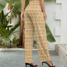 Lade das Bild in den Galerie-Viewer, Multi-Image-Druck Damen / Frauen Schlupfhose Stoffhose mit weiterem Bein NZ203 mit Fotos Muster Text Logo selbst gestalten und bedrucken