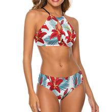 Lade das Bild in den Galerie-Viewer, Multi-Image-Druck Damen / Frauen Sexy Bustier-Bikini Set BK2040 mit Fotos Muster Text Logo selbst gestalten und bedrucken