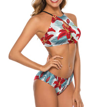 Lade das Bild in den Galerie-Viewer, Multi-Image-Druck Damen / Frauen Sexy Bustier-Bikini Set BK2040 mit Fotos Muster Text Logo selbst gestalten und bedrucken