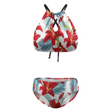 Lade das Bild in den Galerie-Viewer, Multi-Image-Druck Damen / Frauen Sexy Bustier-Bikini Set BK2040 mit Fotos Muster Text Logo selbst gestalten und bedrucken