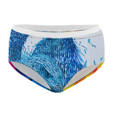 Lade das Bild in den Galerie-Viewer, Multi-Image-Druck Damen / Frauen Slip Taillenslip Unterhose aus weicher Microfaser B499 mit Fotos Muster Text Logo selbst gestalten und bedrucken