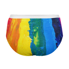 Lade das Bild in den Galerie-Viewer, Multi-Image-Druck Damen / Frauen Slip Taillenslip Unterhose aus weicher Microfaser B499 mit Fotos Muster Text Logo selbst gestalten und bedrucken