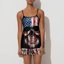 Lade das Bild in den Galerie-Viewer, Multi-Image-Druck Damen / Frauen Sportliches Freizeitkleid Sommer-Kleid Mode-Kleid NZ049 mit Fotos Muster Text Logo selbst gestalten und bedrucken