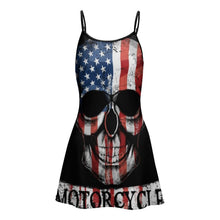 Lade das Bild in den Galerie-Viewer, Multi-Image-Druck Damen / Frauen Sportliches Freizeitkleid Sommer-Kleid Mode-Kleid NZ049 mit Fotos Muster Text Logo selbst gestalten und bedrucken