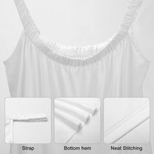 Lade das Bild in den Galerie-Viewer, Multi-Image-Druck Damen / Frauen Strandkleid Maxikleid Spaghettikleid AQ mit Fotos Muster Text Logo selbst gestalten und bedrucken