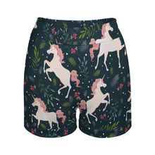 Lade das Bild in den Galerie-Viewer, Multi-Image-Druck Damen / Frauen Strandshorts Yoga Shorts Kurze Hose Sommer DP mit Fotos Muster Text Logo selbst gestalten und bedrucken