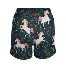 Lade das Bild in den Galerie-Viewer, Multi-Image-Druck Damen / Frauen Strandshorts Yoga Shorts Kurze Hose Sommer DP mit Fotos Muster Text Logo selbst gestalten und bedrucken