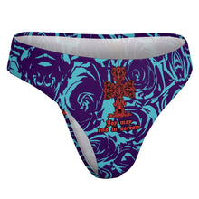 Lade das Bild in den Galerie-Viewer, Multi-Image-Druck Damen / Frauen T-back Bikini Badehose mit normalem Schnitt NZ207 mit Fotos Muster Text Logo selbst gestalten und bedrucken