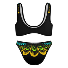 Lade das Bild in den Galerie-Viewer, Multi-Image-Druck Damen / Frauen Triangel-Bikini 2 tlg. Set S99D54 mit Push-up-Effekt mit Foto Muster Text Logo selbst gestalten und bedrucken