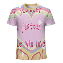 Lade das Bild in den Galerie-Viewer, Große Größen Multi-Image-Druck Damen / Frauen Voll Druck 100% Baumwolle Kurzarm TSHIRT T-Shirt ZP057 mit Fotos Muster Text Logo selbst gestalten und bedrucken