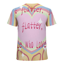 Lade das Bild in den Galerie-Viewer, Große Größen Multi-Image-Druck Damen / Frauen Voll Druck 100% Baumwolle Kurzarm TSHIRT T-Shirt ZP057 mit Fotos Muster Text Logo selbst gestalten und bedrucken
