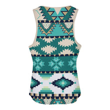 Lade das Bild in den Galerie-Viewer, Multi-Image-Druck Damen Sport Tank Top SDS010 mit Fotos Muster Text Logo selbst gestalten und bedrucken