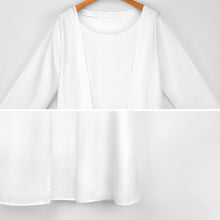 Lade das Bild in den Galerie-Viewer, Multi-Image-Druck Damen & Frauen Abendanzug Kleid Set STZ 2tlg. Set mit Fotos Muster Text Logo selbst gestalten und bedrucken