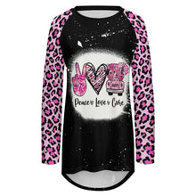 Lade das Bild in den Galerie-Viewer, Multi-Image-Druck Damen / Frauen Raglan Shirt Langarmshirt BL mit Fotos Muster Text Logo selbst gestalten und bedrucken