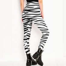 Lade das Bild in den Galerie-Viewer, Multi-Image-Druck Damen / Frauen Sport Fitness Yoga Jogginghose Leggings NZ205 mit Fotos Muster Text Logo selbst gestalten und bedrucken