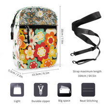 Lade das Bild in den Galerie-Viewer, Multi-Image-Druck Damen & Herren All Over-Druck Mini Umhängetasche Schultertasche Klein Q026 mit Fotos Muster Text Logo selbst gestalten und bedrucken