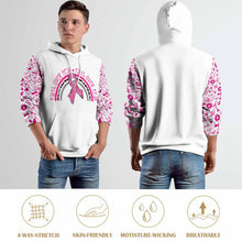 Lade das Bild in den Galerie-Viewer, Multi-Image-Druck Frauen / Männer Premium Sweatshirt Kapuzenpullover in Übergröße mit doppel Kapuzen mit Fotos Muster Text Logo selbst gestalten und bedrucken