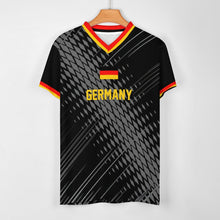 Lade das Bild in den Galerie-Viewer, Multi-Image-Druck Fußball WM Fußballtrikot Jersey Fußball Trikot Herren 3Z06 mit Fotos Muster Text Logo selbst gestalten und bedrucken