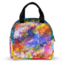 Lade das Bild in den Galerie-Viewer, Multi-Image-Druck Große Lunchtasche Kühltasche Isoliertasche Lunchbag Thermotasche mit Reißverschluss mit Fotos Muster Text Logo selbst gestalten und bedrucken