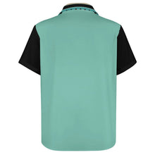 Lade das Bild in den Galerie-Viewer, Multi-Image-Druck Herren Hemd Kurzarmhemd Businesshemd mit Brusttasche B339 mit Fotos Muster Text Logo selbst gestalten und bedrucken