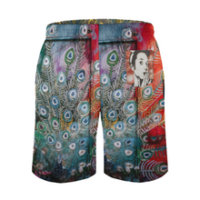 Lade das Bild in den Galerie-Viewer, Multi-Image-Druck Herren Schnelltrocknende Badeshorts Badehose Beachshorts Kordelzug Boardshorts Schwimmhose Männer D1P mit Fotos Muster Text Logo selbst gestalten und bedrucken