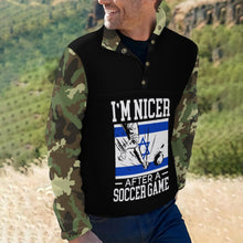 Lade das Bild in den Galerie-Viewer, Multi-Image-Druck Herren / Männer Hoodie Kapuzenpullover Kapuzensweatshirt BAL mit Stehkragen mit Fotos Muster Text Logo selbst gestalten und bedrucken