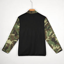 Lade das Bild in den Galerie-Viewer, Multi-Image-Druck Herren / Männer Hoodie Kapuzenpullover Kapuzensweatshirt BAL mit Stehkragen mit Fotos Muster Text Logo selbst gestalten und bedrucken