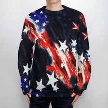 Lade das Bild in den Galerie-Viewer, Multi-Image-Druck Herren / Männer Pullover Strickpullover Sweatershirt Rundhalspullover Strickpulli MY09 mit Fotos Muster Text Logo selbst gestalten und bedrucken