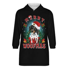 Lade das Bild in den Galerie-Viewer, Multi-Image-Druck Kapuzensweatshirt Jugend Blanket Hoodie Jungen Sweatshirt Kapuzenpullover B412 mit Fotos Muster Text Logo selbst gestalten und bedrucken