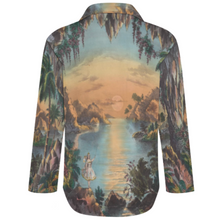 Lade das Bild in den Galerie-Viewer, Multi-Image-Druck Langarmhemd Langarmbluse Shirt AY008 mit Fotos Muster Text Logo selbst gestalten und bedrucken