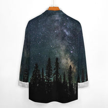 Lade das Bild in den Galerie-Viewer, Multi-Image-Druck Langarmhemd Shirt mit Reverstasche AY007 für Herren mit Fotos Muster Text Logo selbst gestalten und bedrucken