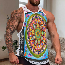 Lade das Bild in den Galerie-Viewer, Multi-Image-Druck Männer / Herren Muscle Shirt Tanktop Muskelshirt BKREV1 mit Fotos Muster Text Logo selbst gestalten und bedrucken