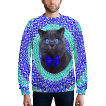 Lade das Bild in den Galerie-Viewer, Multi-Image-Druck Männer / Herren Voll Print Sweatshirt Pullover mit Rundhalsausschnitt & Raglan-Ärmeln mit Fotos Muster Text Logo selbst gestalten und bedrucken