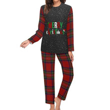 Lade das Bild in den Galerie-Viewer, Multi-Image-Druck Pajamas lang zweiteiliger Schlafanzug Damen / Frau BTZ mit Fotos Muster Text Logo selbst gestalten und bedrucken