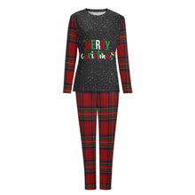 Lade das Bild in den Galerie-Viewer, Multi-Image-Druck Pajamas lang zweiteiliger Schlafanzug Damen / Frau BTZ mit Fotos Muster Text Logo selbst gestalten und bedrucken