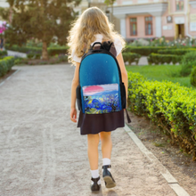 Lade das Bild in den Galerie-Viewer, Multi-Image-Druck Rucksack Schulrucksack Businessrucksack Reiserucksack Sportrucksack mit Taschen mit Fotos Muster Text Logo selbst gestalten und bedrucken