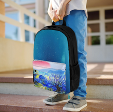 Lade das Bild in den Galerie-Viewer, Multi-Image-Druck Rucksack Schulrucksack Businessrucksack Reiserucksack Sportrucksack mit Taschen mit Fotos Muster Text Logo selbst gestalten und bedrucken