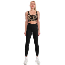 Lade das Bild in den Galerie-Viewer, Multi-Image-Druck Sexy Damen / Frauen Yoga Bra Top T-Shirt-BH Crop Top Sport Bra Basic Wohlfühl BH YJ037 mit Fotos Muster Text Logo selbst gestalten und bedrucken
