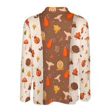 Lade das Bild in den Galerie-Viewer, Multi-Image-Druck Sport Langarm Polo Shirt Hemd Langarmhemd Businesshemd SDS008 Herren / Männer mit Fotos Muster Text Logo selbst gestalten und bedrucken