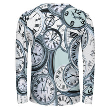 Lade das Bild in den Galerie-Viewer, Multi-Image-Druck Voll Druck Herren / Männer Langarmshirt TSHIRT EL mit Fotos Muster Text Logo selbst gestalten und bedrucken