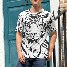 Lade das Bild in den Galerie-Viewer, Multi-Image-Druck Voll Druck Männer / Herren Premium Polyester T-Shirt NT mit Fotos Muster Text Logo selbst gestalten und bedrucken