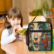 Lade das Bild in den Galerie-Viewer, Multi-Image-Druck isolierte Kühltasche Lunch Tasche Lunchbag Wiederverwendbare Thermo-Tragetasche mit Fotos Muster Text Logo selbst gestalten und bedrucken