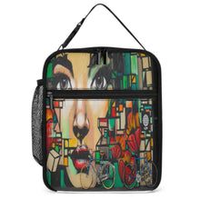 Lade das Bild in den Galerie-Viewer, Multi-Image-Druck isolierte Kühltasche Lunch Tasche Lunchbag Wiederverwendbare Thermo-Tragetasche mit Fotos Muster Text Logo selbst gestalten und bedrucken