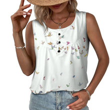 Lade das Bild in den Galerie-Viewer, Multi Image Druck Ärmelloses TShirt BCT Damen mit Foto Muster Text Logo selbst gestalten und bedrucken