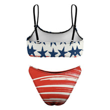 Lade das Bild in den Galerie-Viewer, Multi Images Druck Push-Up Bustier Bikini Set 2 tlg. S100D55 Damen mit Foto Muster Text Logo selbst gestalten und bedrucken