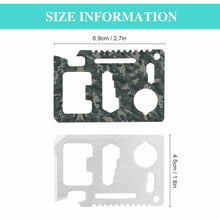 Lade das Bild in den Galerie-Viewer, Multifunktionswerkzeugkarte / Multifunktionswerkzeug Karte / Multi-Funktions-Karte / Multifunktionskarte mit Foto selbst gestalten und bedrucken