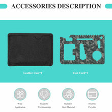 Lade das Bild in den Galerie-Viewer, Multifunktionswerkzeugkarte / Multifunktionswerkzeug Karte / Multi-Funktions-Karte / Multifunktionskarte mit Foto selbst gestalten und bedrucken