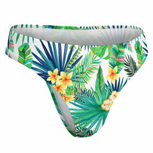 Lade das Bild in den Galerie-Viewer, Einzelbilddruck Tanga Badehose Slip NZ207 Damen mit Foto Text selbst gestalten und bedrucken