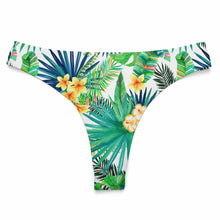 Lade das Bild in den Galerie-Viewer, Einzelbilddruck Tanga Badehose Slip NZ207 Damen mit Foto Text selbst gestalten und bedrucken